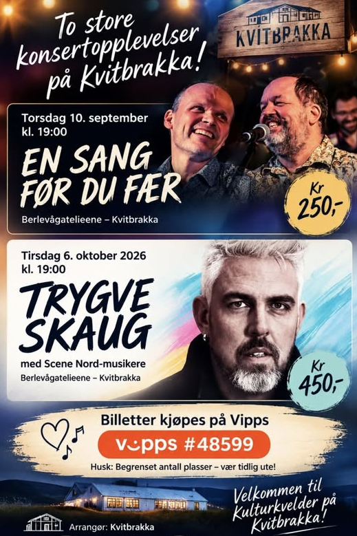 Trygve Skaug med Scene Nord-musikere