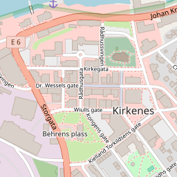 Kart: Samfundshuset Kirkenes